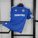 Camisa Chelsea Home 2009/10 - Adidas Retrô Masculina - Azul/Branca