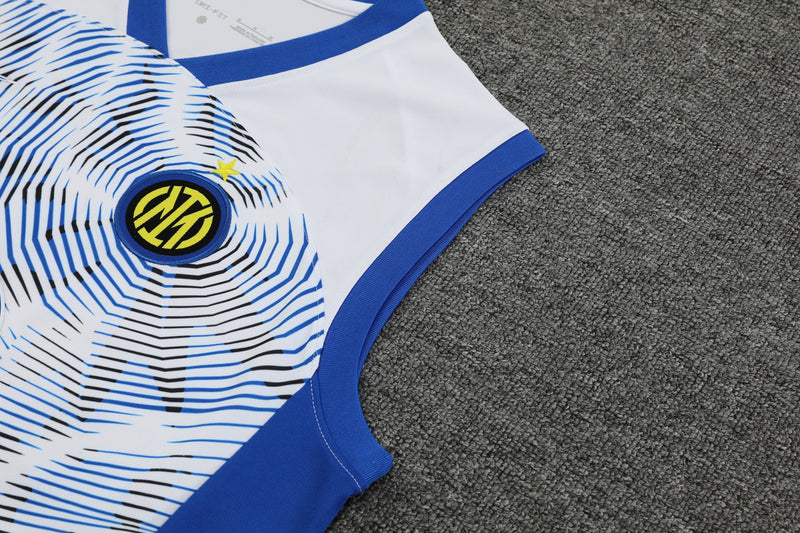 Kit Treino (Regata + Shorts) - Inter de Milão 2024/25