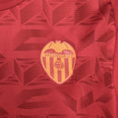 Camisa Pronta Entrega Valencia Away 2025/26 - Puma Torcedor Masculina - Vermelha/Laranja