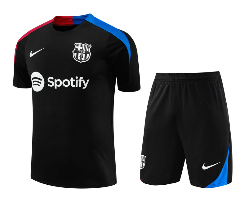 Kit Treino (Camisa + Shorts) - Barcelona 2024/25