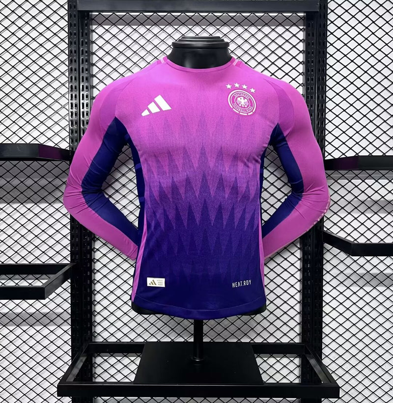 Camisa Alemanha Away 2024/25 - Versão Jogador - Manga Longa