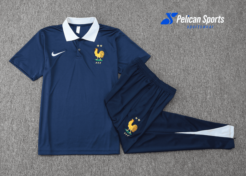 Kit Treino (Camisa + Calça) - França 2024/25