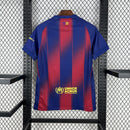 Camisa Barcelona Home 2025/26 - Nike Torcedor Masculina - Azul/Vermelha