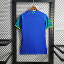 Camisa Seleção Brasil Away 2022 - Nike Torcedor Feminina - Azul/Verde