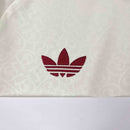 Camisa Manga Longa Seleção Espanha Away 2026/27 - Adidas Torcedor Masculina - Bege/Bordo