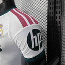 Camisa Real Madrid Home 2026/27 - Adidas Jogador Masculina - Branca/Preta
