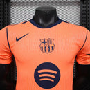 Camisa Barcelona Third 2025/26 - Nike Jogador Masculina - Laranja/Azul
