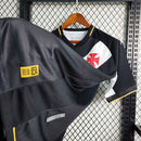 Camisa Vasco da Gama Home 2023/24 - Kappa Torcedor Masculina - Preta/Branca