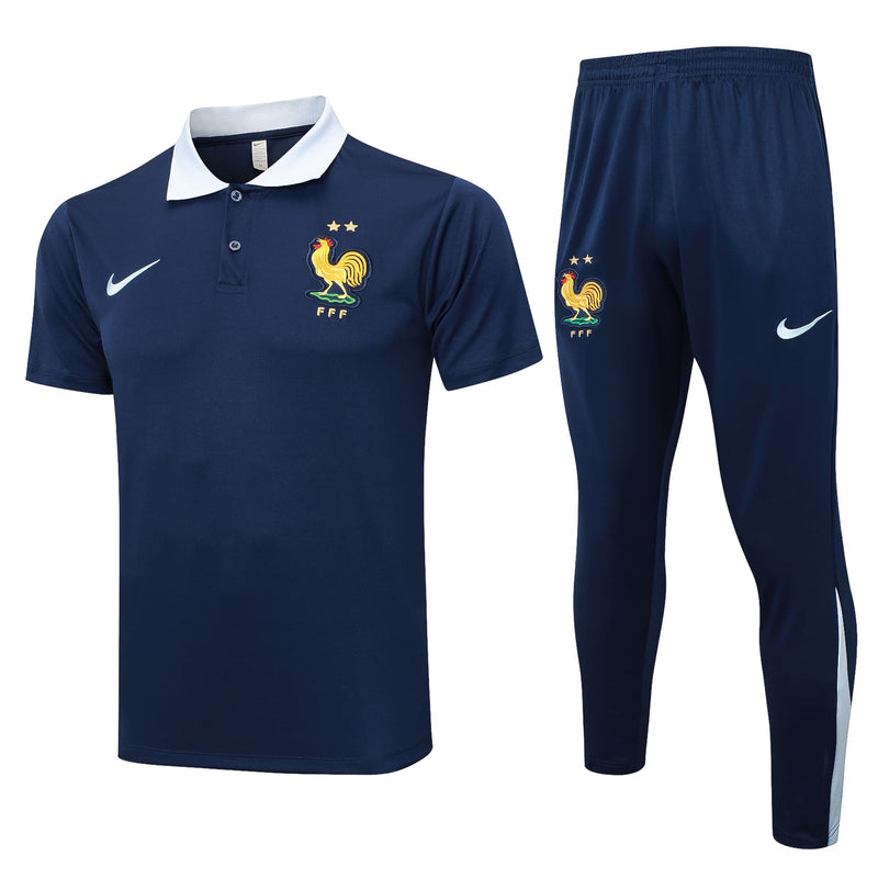 Kit Treino (Camisa + Calça) - França 2024/25