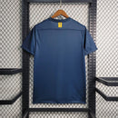Camisa Al-Nassr Away 2023/24 - Nike Torcedor Masculina - Azul/Amarela