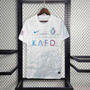 Camisa Al-Nassr Third 2023/24 - Nike Torcedor Masculina - Branca/Azul