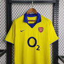 Camisa Arsenal Away 2003/05 - Nike Retrô Masculina - Amarela/Azul