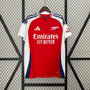 Camisa Arsenal Home 2024/25 - Torcedor Adidas Masculina - Vermelha/Branca