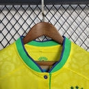 Camisa Seleção Brasil Home 2022 - Nike Torcedor Feminina - Amarela/Verde