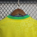 Camisa Pronta Entrega Brasil Home 2022/23 - Nike Torcedor Feminina - Amarela/Verde