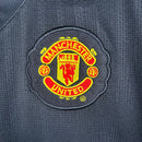 Camisa Pronta Entrega Manchester United Away 2007/08 - Nike Retrô Masculina - Preta/Branca