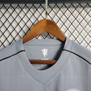 Camisa Manchester United Goleiro 2007/08 - Nike Retrô Masculina - Cinza/Preta