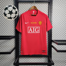Camisa Manchester United Home 2007/08 - Nike Retrô Masculina - Vermelha/Branca