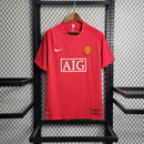 Camisa Manchester United Home 2007/08 - Nike Retrô Masculina - Vermelha/Branca