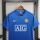 Camisa Manchester United Away 2008/09 - Nike Retrô Masculina - Azul/Branca