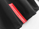 Camisa Pronta Entrega Manchester United Manga Longa Away 2007/08 - Nike Retrô Masculina - Preta/Branca