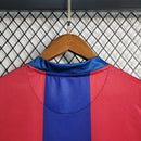 Camisa Barcelona Home 2007/08 - Nike Retrô Masculina - Vermelha/Azul