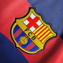 Camisa Barcelona Home 2015/16 - Nike Retrô Masculina - Azul/Vermelha