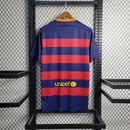 Camisa Pronta Entrega Barcelona Home 2015/16 - Nike Retrô Masculina - Azul/Vermelha