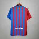 Camisa Barcelona Home 2021/22 - Nike Retrô Masculina - Vermelha/Azul