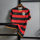 Camisa Flamengo Home 2008/09 - Nike Retrô Masculina - Vermelha/Preta