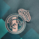 Camisa Manga Longa Real Madri Away 2017/18 - Adidas Retrô Masculina - Azul/Branca