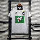 Camisa Botafogo Away 1995 - Finta Retrô Masculina - Branca/Preta