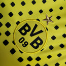 Camisa Borussia Dortmund Home 2011/12 - Kappa Retrô Masculina - Amarela/Preta