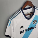 Camisa Chelsea Away 2012/13 - Adidas Retrô Masculina - Branca/Azul
