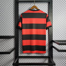 Camisa Flamengo Home 1978/79 - Retrô Masculina - Vermelha/Preta
