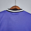 Camisa Real Madrid Away 1997/98 - Kelme Retrô Masculina - Roxa/Branca