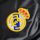 Camisa Real Madrid Away 1999/01 - Adidas Retrô Masculina - Preta/Laranja