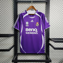 Camisa Real Madrid Away 2006/07 - Adidas Retrô Masculina - Roxa/Branca