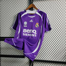 Camisa Real Madrid Away 2006/07 - Adidas Retrô Masculina - Roxa/Branca