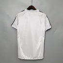 Camisa Pronta Entrega Real Madrid Home 2004/05 - Adidas Retrô Masculina - Branca/Preta