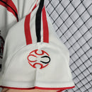 Camisa Pronta Entrega AC Milan Away 2006/07 - Adidas Retrô Masculina - Branca/Vermelha