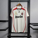 Camisa Pronta Entrega AC Milan Away 2006/07 - Adidas Retrô Masculina - Branca/Vermelha