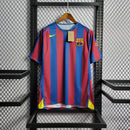 Camisa Pronta Entrega Barcelona Home 2005/06 - Nike Retrô Masculina - Vermelha/Azul