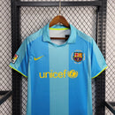 Camisa Pronta Entrega Barcelona Away 2007/08 - Nike Retrô Masculina - Azul/Amarela