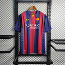 Camisa Pronta Entrega Barcelona Home 2014/15 - Nike Retrô Masculina - Vermelha/Azul