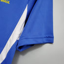 Camisa Pronta Entrega Seleção Brasil Away 2002/03 - Nike Retrô Masculina - Azul/Branca