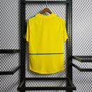 Camisa Seleção Brasil Home 2002 - Nike Retrô Masculina - Amarela/Verde