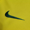 Camisa Seleção Brasil Home 2002 - Nike Retrô Masculina - Amarela/Verde