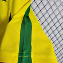 Camisa Pronta Entrega Seleção Brasil Home 2002 - Nike Retrô Masculina - Amarela/Verde