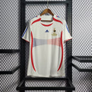Camisa Pronta Entrega Seleção França Home 2006 - Adidas Retrô Masculina - Branca/Vermelha
